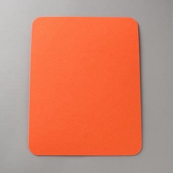 Felt Fabric for DIY Crafts, Rectangle, Coral, 320x249x3mm