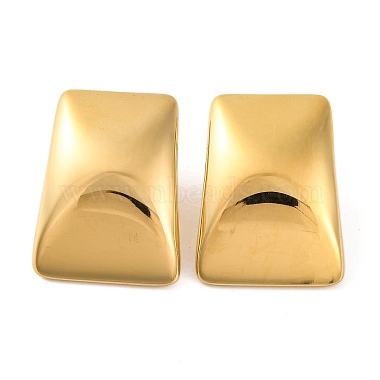 aretes de acero inoxidable con baño de iones (ip) 304(EJEW-G395-06G)-2