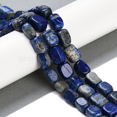 naturelles lapis-lazuli brins de perles(G-M403-D03-01)-2