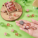 28Pcs 2 Styles UV Plating Iridescent Transparent Acrylic Beads(OACR-TA0005-09)-6