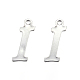 304 Stainless Steel Letter Charms(X-STAS-F039-01I-P)-1