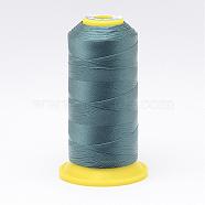Nylon Sewing Thread, Cadet Blue, 0.4mm, about 400m/roll(NWIR-N006-01Z-0.4mm)