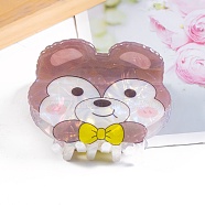 Cute Animal Cellulose Acetate Claw Hair Clips, Hair Accessories for Women & Girls, Squirrel, 50x66x39mm(PW-WG61762-04)