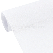 Cotton Hot Melt Adhesive Lining Fabic, for DIY Sewing Accessories Materials, White, 113x0.01cm(DIY-WH0028-22A)