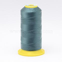 Nylon Sewing Thread, Cadet Blue, 0.4mm, about 400m/roll(NWIR-N006-01Z-0.4mm)