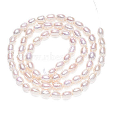 hebras de perlas de agua dulce cultivadas naturales(PEAR-N012-04G)-2