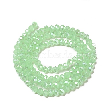 Electroplate Imitation Jade Glass Rondelle Beads Strands(EGLA-F050B-02AB)-2