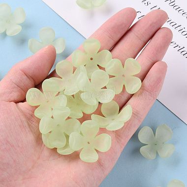 Frosted Acrylic Bead Caps(MACR-S371-06A-728)-5