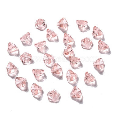 Perles de verre tchèques transparentes(GLAA-G070-05D-06)-2