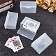 Plastic Card Storage Boxes with Hinged Lids(CON-WH20010-06A)-3
