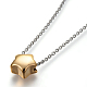 304 Stainless Steel Pendant Necklaces(NJEW-L154-01GP)-2