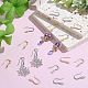 16Pcs 2 Colors Brass Cubic Zirconia Earring Hooks(KK-BBC0027-64)-4