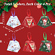 gorgecraft 12 セット 3 色のクリスマス ギフト ボックス(CON-GF0001-12)-2