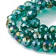 Transparent Electroplate Glass Beads Strands(EGLA-F154-AB03)-3