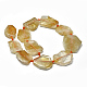 Natural Citrine Beads Strands(G-E401-H04)-2