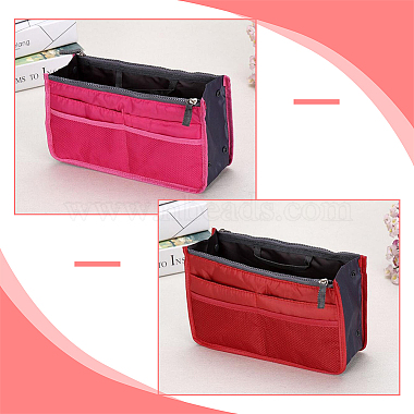 WADORN 2Pcs 2 Colors Purse Multifunctional Organizer Insert(FIND-WR0010-69B)-5