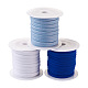 3 цветной плоский эластичный шнур из полиэстера(EC-TA0001-04)-1