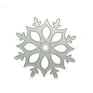 Christmas Carbon Steel Cutting Dies Stencils, for DIY Scrapbooking/Photo Album, Decorative Embossing DIY Paper Card, Snowflake, Matte Platinum Color, 13x13x0.08cm(DIY-H110-05)