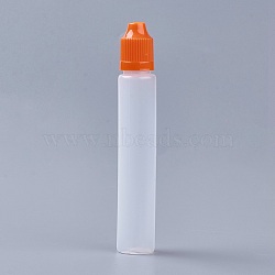 Plastic Bead Containers, with Lid, Column, Dark Orange, 131x22mm, Capacity: 30ml(1.01 fl. oz)(CON-WH0043-06B)