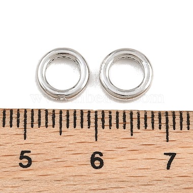 Brass Micro Pave Clear Cubic Zirconia European Beads(KK-CBA78C7-07P)-3