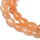 Chapelets de perle d'aventurine rouge naturel(G-Z006-A11)-2