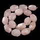 naturel a augment&eacute; perles de quartz brins(G-K408-A01-01)-3