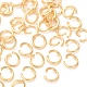 Messing Open Ringe springen(KK-G604-08G-16)-1