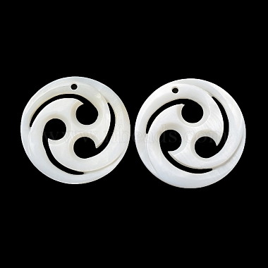 Natural Freshwater Shell Pendants(BSHE-P033-10)-1