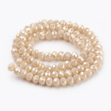 Chapelets de perles en verre galvanoplastique(GLAA-K027-FR-B01)-2