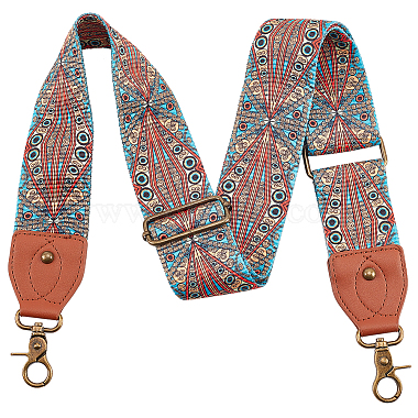 Orange Red Polyester Webbing Bag Straps