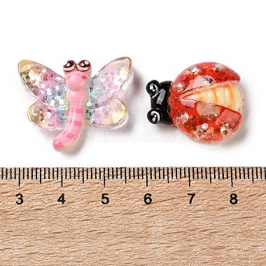 cabochons de la resina transparente(CRES-L050-01A)-3