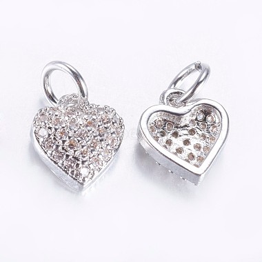 Long-Lasting Plated Brass Micro Pave Cubic Zirconia Charms(X-ZIRC-F069-41P)-2