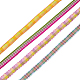 20 Yards 4 Farben Polyesterband(OCOR-GF0004-65A)-1