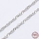 Rhodium Plated 925 Sterling Silver Necklaces(STER-E007-2A)-2