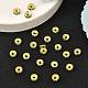 Messing Strass Zwischenperlen(RB-A014-Z6mm-07G)-2
