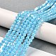 Opaque Solid Color Electroplate Glass Beads Strands(GLAA-F029-P4mm-A12)-4