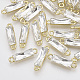 Light Gold Plated Alloy Links connectors(X-PALLOY-N150-11)-1