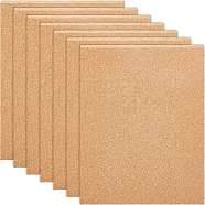 Cork Insulation Sheets, for Coaster, with Adhesive Back, Wall Decoration, Party and DIY Crafts Supplies, Rectangle, Burgundy, 30x21x0.85cm(AJEW-BC0001-56B)