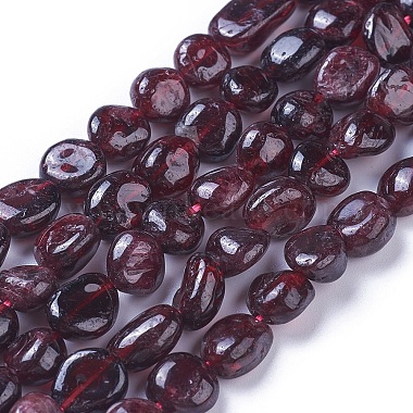 Natural Garnet Beads Strands(G-P433-04)-2
