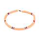 Handmade Polymer Clay Heishi Beads Choker Necklaces(NJEW-JN02446-02)-1