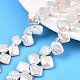Baroque Natural Nucleated Pearl Keshi Pearl Beads Strands(PEAR-S020-K10)-1