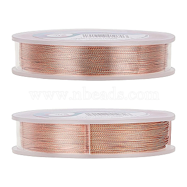 BENECREAT 3 Strands Copper Craft Wire(CWIR-BC0008-0.3mm-R)-3