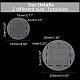 Règles de courtepointe en acrylique de style arricraft 2pcs 2(DIY-AR0002-54)-2