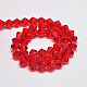 Imitate Austrian Crystal Bicone Glass Beads Strands(X1-GLAA-F029-4x4mm-14)-2