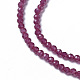 Natural Red Corundum/Ruby Beads Strands(X-G-F596-11-2mm)-3