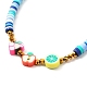 Fruits & Disc Handmade Polymer Clay Beaded Necklace for Teen Girl Women(NJEW-JN03734)-4