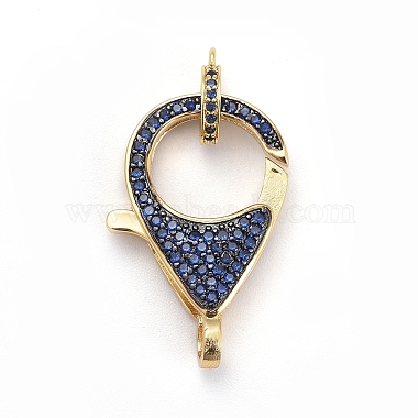 Golden Blue Others Brass Lobster Claw Clasps