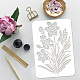 Plastic Drawing Painting Stencils Templates(DIY-WH0396-661)-3