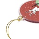 Décoration pendentif en acrylique sur le thème de Noël(HJEW-G021-01E)-3