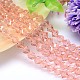 Faceted Polyhedron Imitation Austrian Crystal Bead Strands(G-M183-10mm-30A)-1